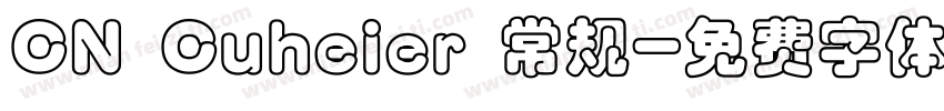 CN Cuheier 常规字体转换